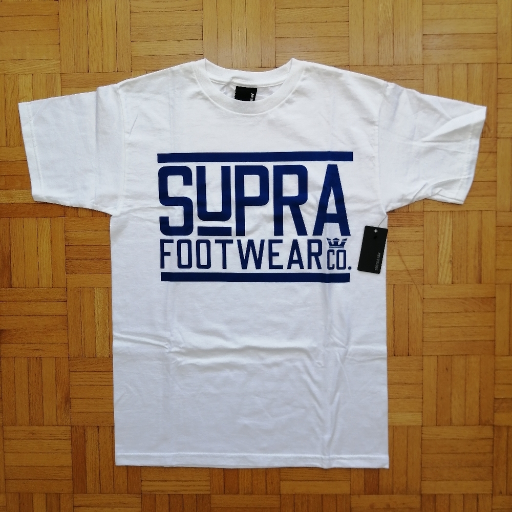 Supra Footwear White T-shirt Small NWT